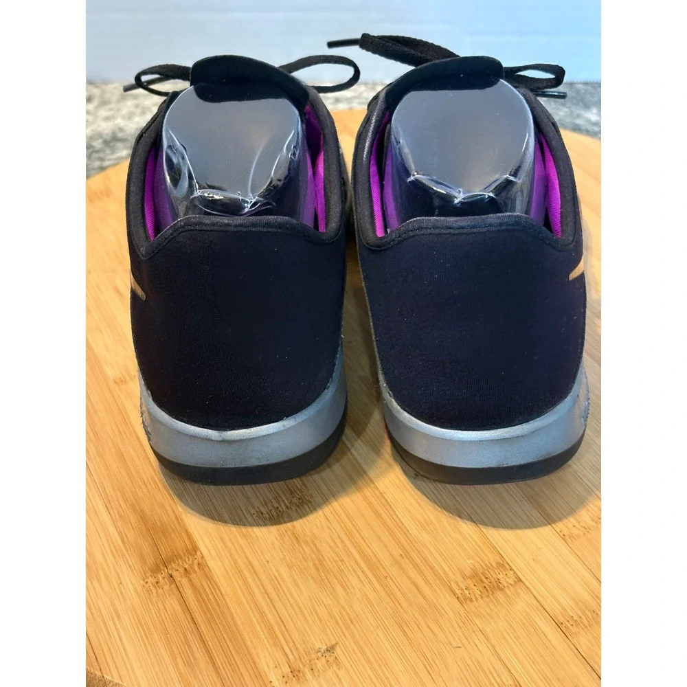 Nike Free TR 6 Womens Training Shoes Black Silver Purple 849805-002 Size 9
